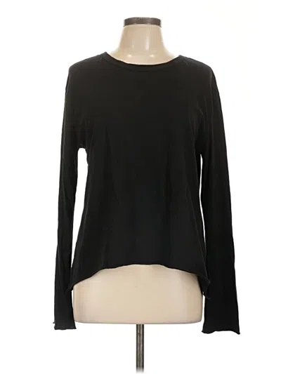 Pre-owned T.la Long Sleeve T-shirt In Black