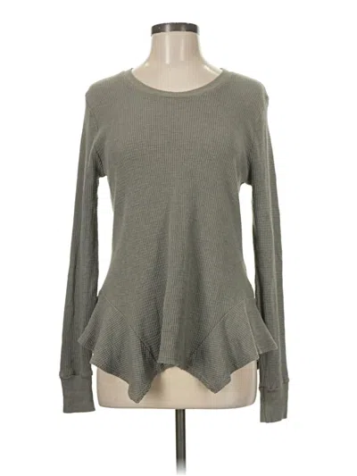 Pre-owned T.la Long Sleeve T-shirt In Gray