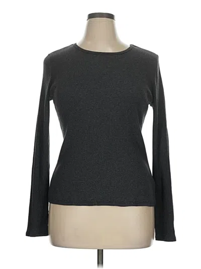 Pre-owned T.la Long Sleeve T-shirt In Gray