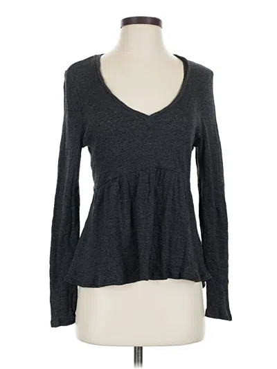 Pre-owned T.la Long Sleeve T-shirt In Gray