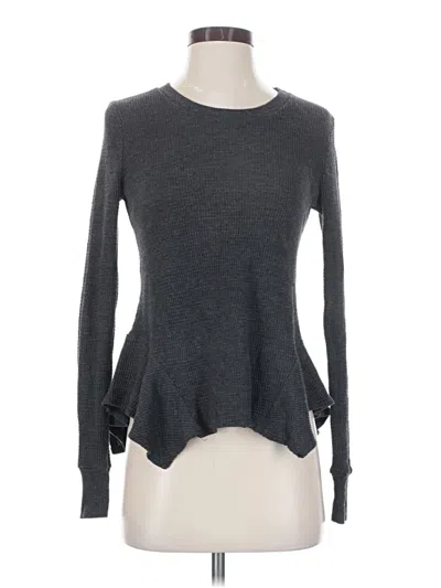 Pre-owned T.la Long Sleeve T-shirt In Gray