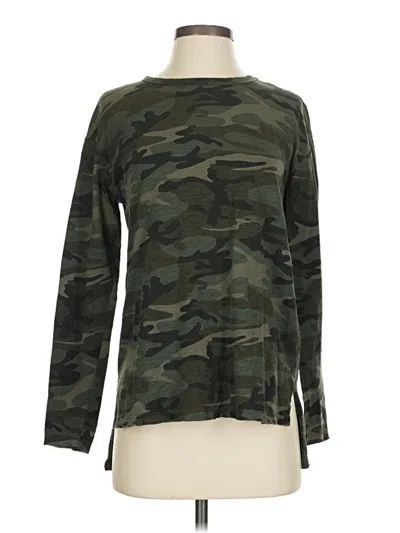 Pre-owned T.la Long Sleeve T-shirt In Green