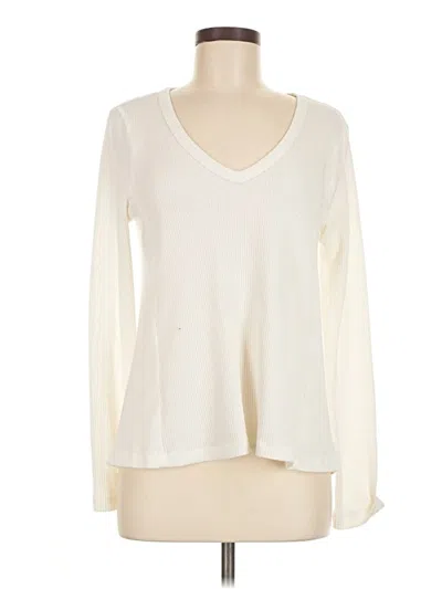 Pre-owned T.la Long Sleeve T-shirt In White