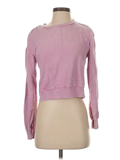 Pre-owned T.la Pullover Sweater In Pink