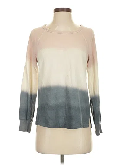 Pre-owned T.la Pullover Sweater In White