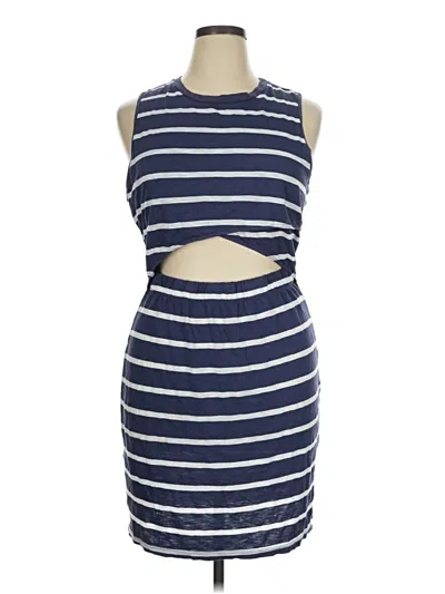Pre-owned T.la Romper In Blue