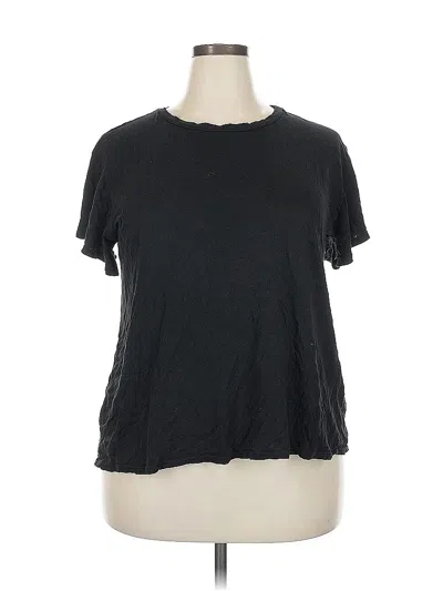 Pre-owned T.la Short Sleeve T-shirt In Black