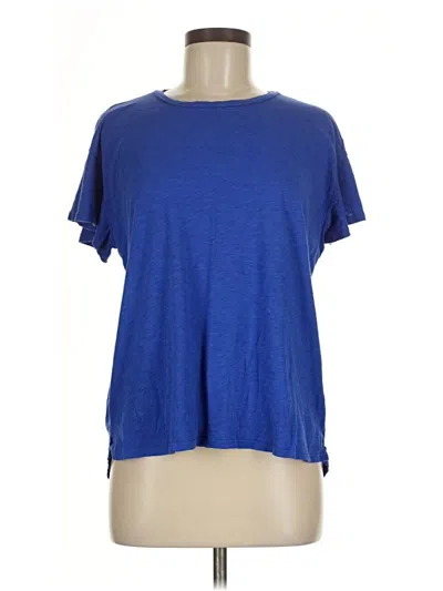 Pre-owned T.la Short Sleeve T-shirt In Blue