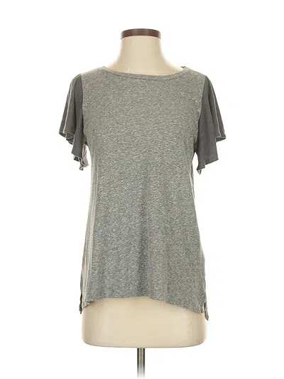Pre-owned T.la Short Sleeve T-shirt In Gray