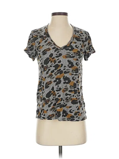 Pre-owned T.la Short Sleeve T-shirt In Gray