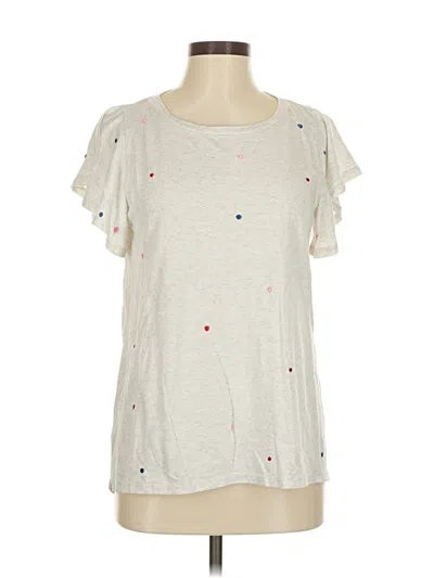 Pre-owned T.la Short Sleeve T-shirt In Gray