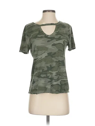 Pre-owned T.la Short Sleeve T-shirt In Green