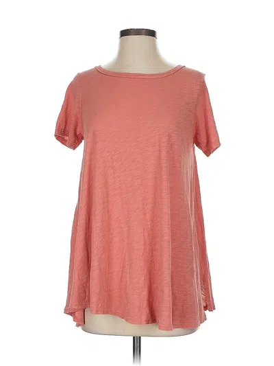 Pre-owned T.la Short Sleeve T-shirt In Pink
