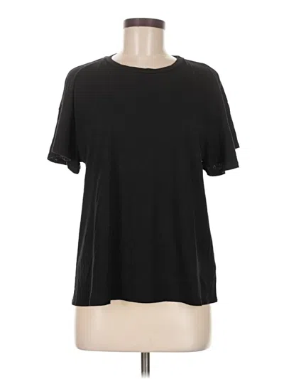 Pre-owned T.la Short Sleeve T-shirt In Black