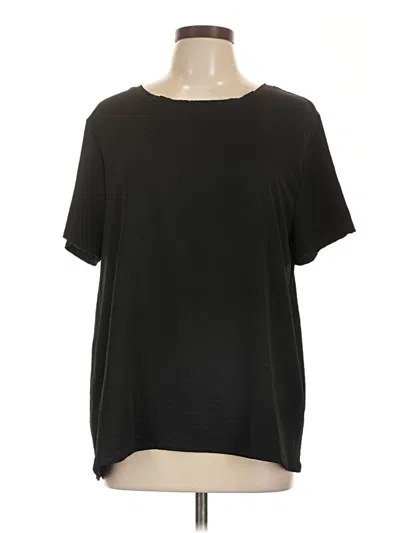 Pre-owned T.la Short Sleeve T-shirt In Black
