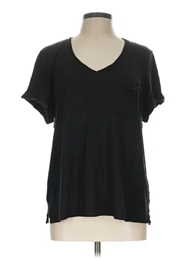 Pre-owned T.la Short Sleeve T-shirt In Black