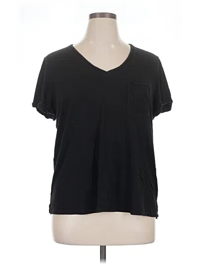 Pre-owned T.la Short Sleeve T-shirt In Black