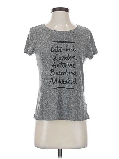 Pre-owned T.la Short Sleeve T-shirt In Gray