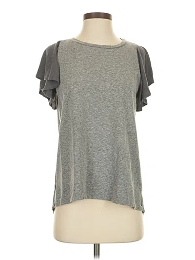 Pre-owned T.la Short Sleeve T-shirt In Gray