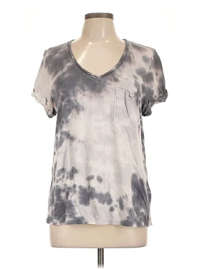 Pre-owned T.la Short Sleeve T-shirt In Gray