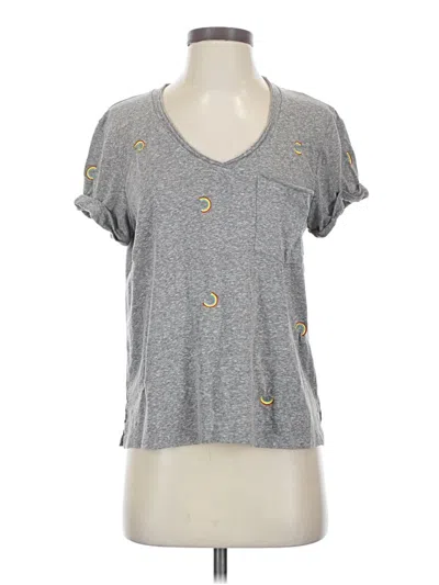 Pre-owned T.la Short Sleeve T-shirt In Gray