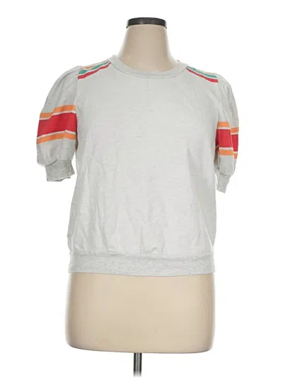 Pre-owned T.la Short Sleeve T-shirt In Gray