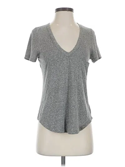 Pre-owned T.la Short Sleeve T-shirt In Gray