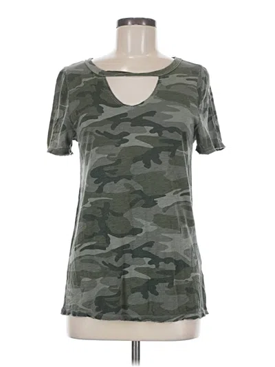 Pre-owned T.la Short Sleeve T-shirt In Green