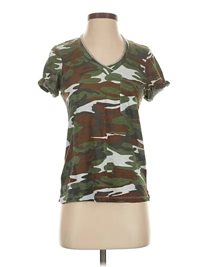 Pre-owned T.la Short Sleeve T-shirt In Green