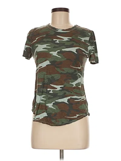 Pre-owned T.la Short Sleeve T-shirt In Green