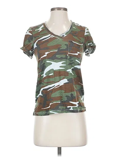 Pre-owned T.la Short Sleeve T-shirt In Green