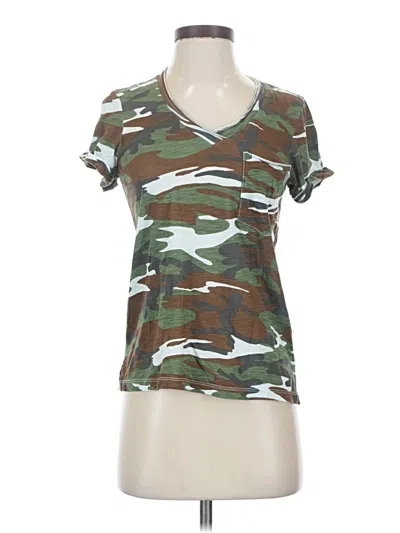 Pre-owned T.la Short Sleeve T-shirt In Green