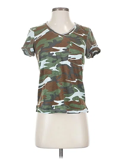 Pre-owned T.la Short Sleeve T-shirt In Green