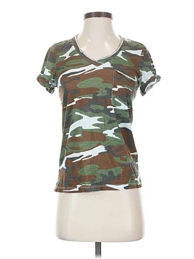 Pre-owned T.la Short Sleeve T-shirt In Green