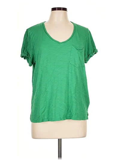 Pre-owned T.la Short Sleeve T-shirt In Green