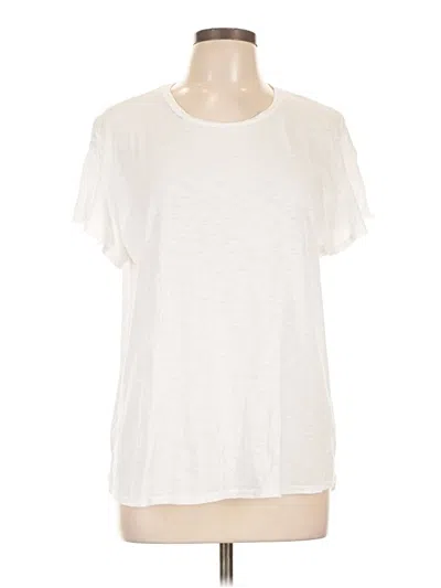 Pre-owned T.la Short Sleeve T-shirt In Ivory