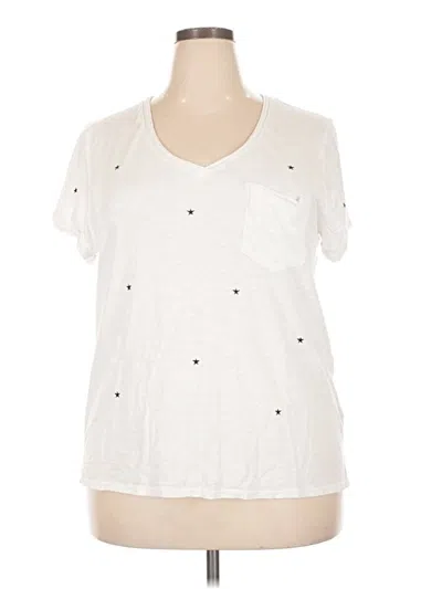 Pre-owned T.la Short Sleeve T-shirt In Ivory