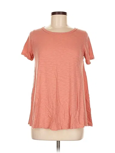 Pre-owned T.la Short Sleeve T-shirt In Orange
