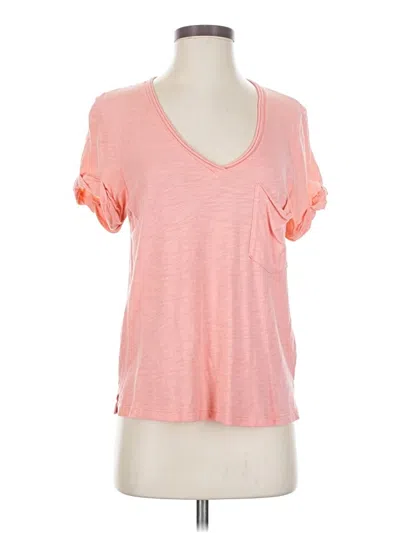 Pre-owned T.la Short Sleeve T-shirt In Pink