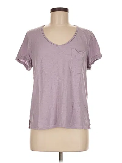 Pre-owned T.la Short Sleeve T-shirt In Purple