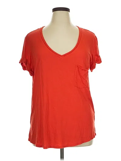 Pre-owned T.la Short Sleeve T-shirt In Red