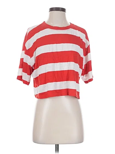 Pre-owned T.la Short Sleeve T-shirt In Red