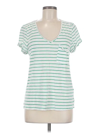 Pre-owned T.la Short Sleeve T-shirt In Teal