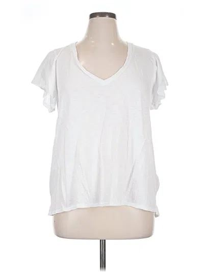 Pre-owned T.la Short Sleeve T-shirt In White