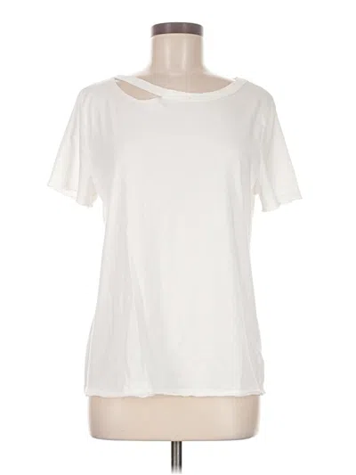 Pre-owned T.la Short Sleeve T-shirt In White