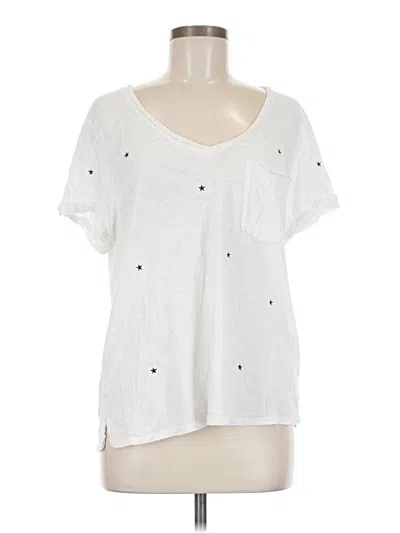 Pre-owned T.la Short Sleeve T-shirt In White