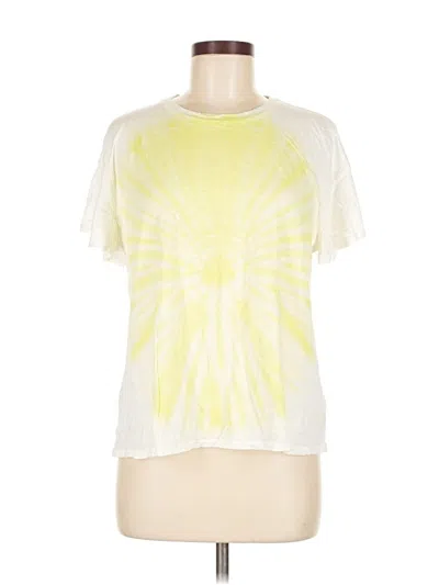 Pre-owned T.la Short Sleeve T-shirt In Yellow