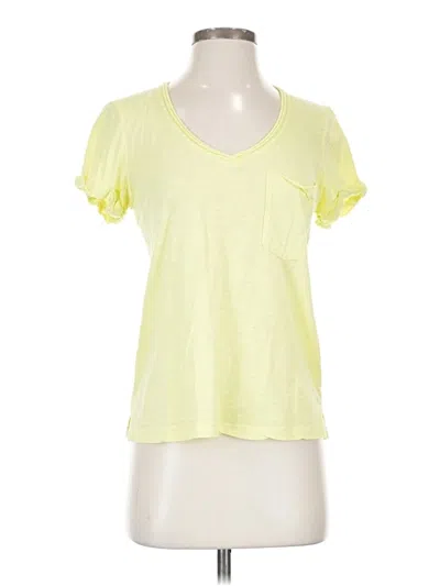 Pre-owned T.la Short Sleeve T-shirt In Yellow