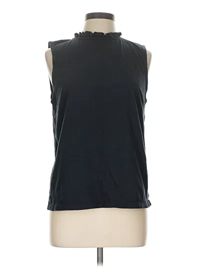 Pre-owned T.la Sleeveless Top Black High Neck Tops