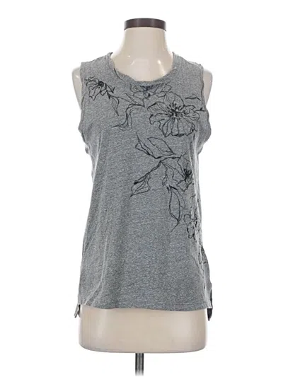 Pre-owned T.la Sleeveless T-shirt In Gray